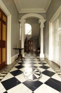 The Entry Hall, Davenport House (from Davenport House website).