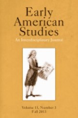 Early American Studies cover