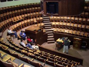 Typical attendance for a panel on early US intellectual history.